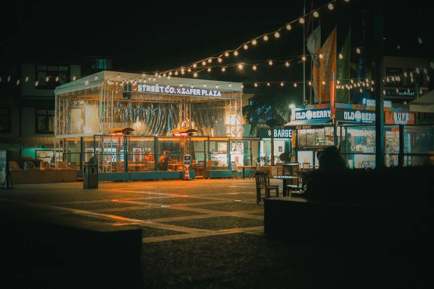 Carleton Place at night